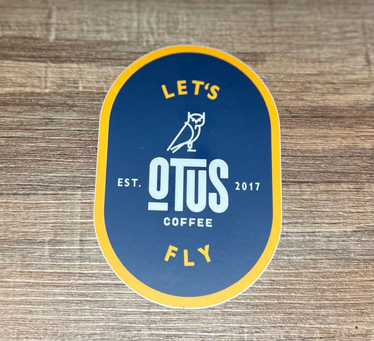 Let's Fly Sticker